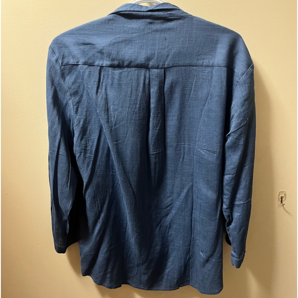Blue button-up - Picture 2 of 2